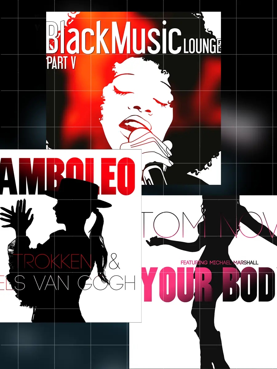 Beispiel Grafikdesign Musik-Cover
